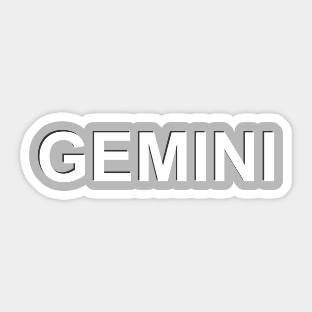 Gemini Sticker by febrianaenf